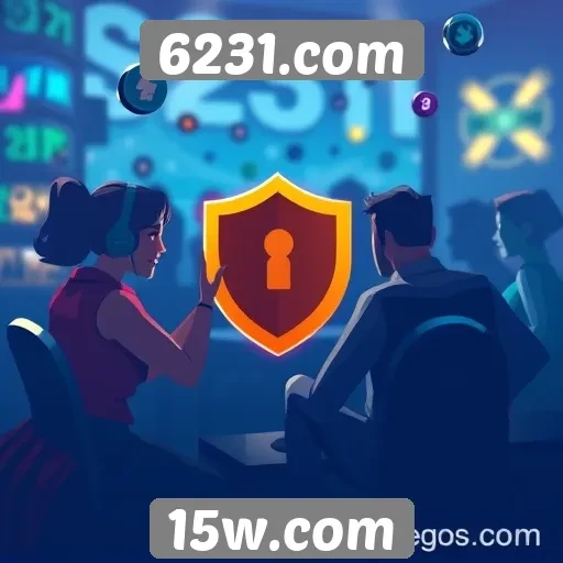 Tópicos sobre a segurança em jogos online no 6231.com